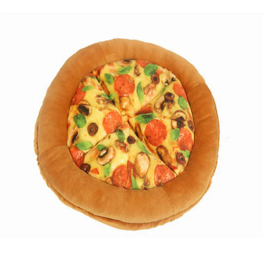 Bite-Resistant Sound Paper Pizza Pet Toy